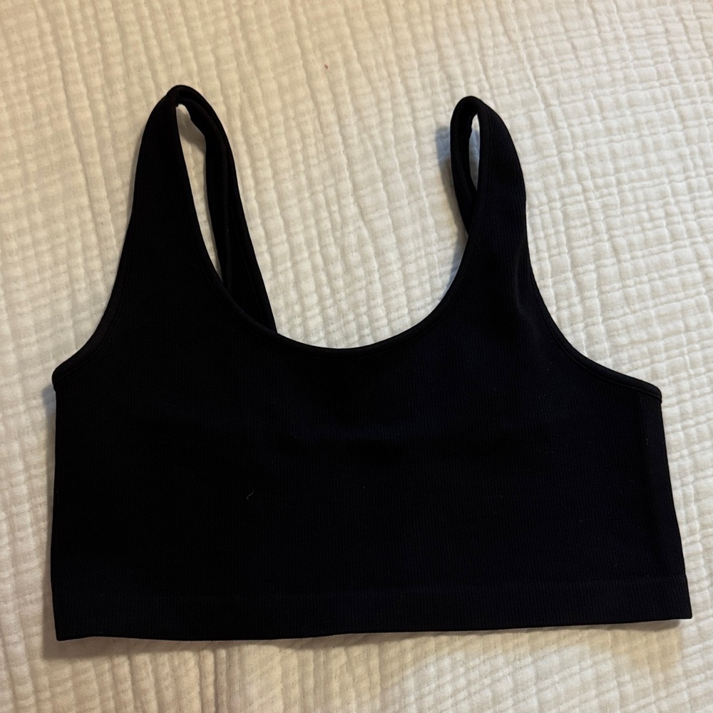 American Eagle Outfitters Black Sports Bra